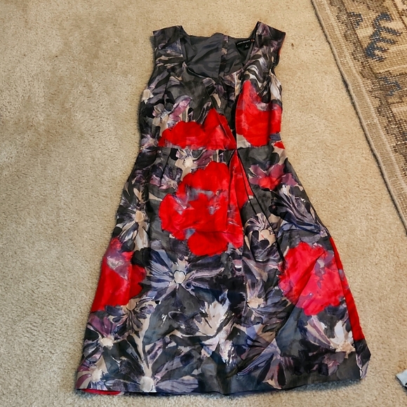 Banana Republic flowered cocktail dress - Picture 1 of 2